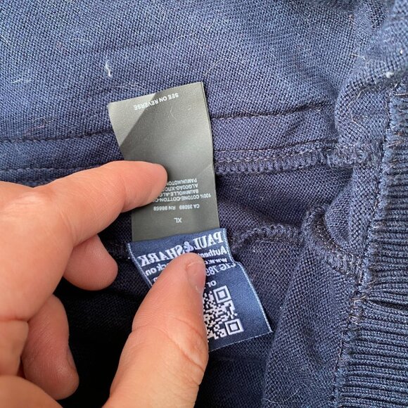 Paul & Shark Yaughting Navy Blue Competition Jacket XL - Picture 12 of 12